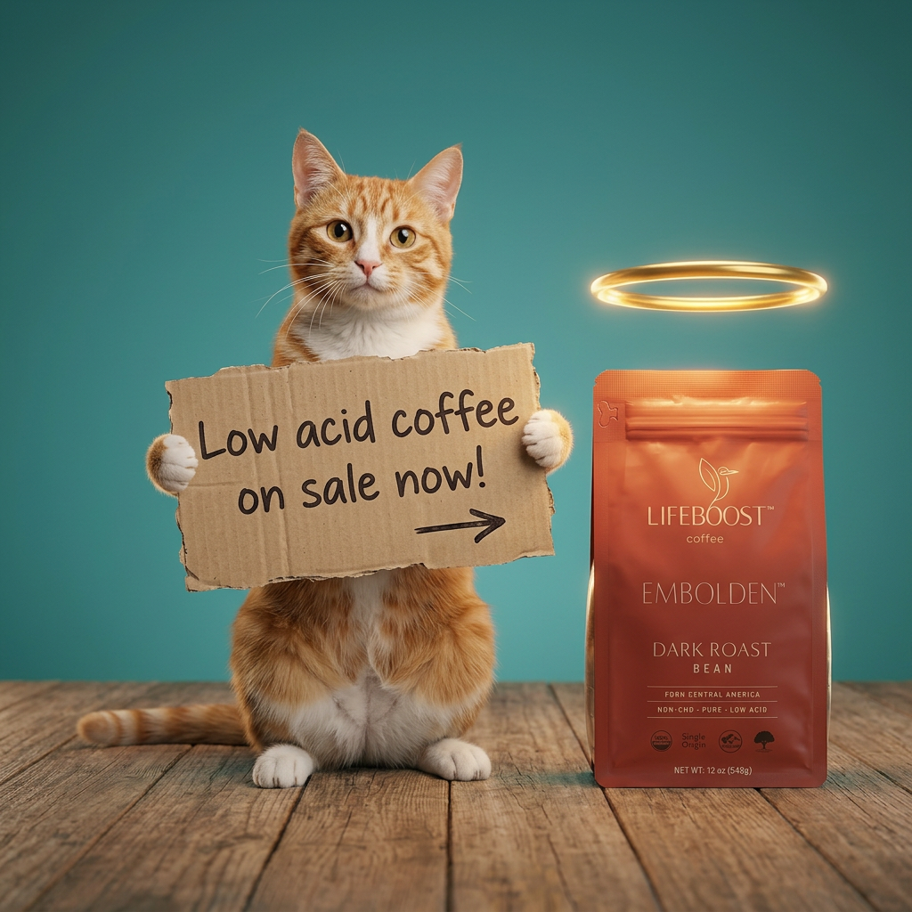 Lifeboost Coffee Facebook ad