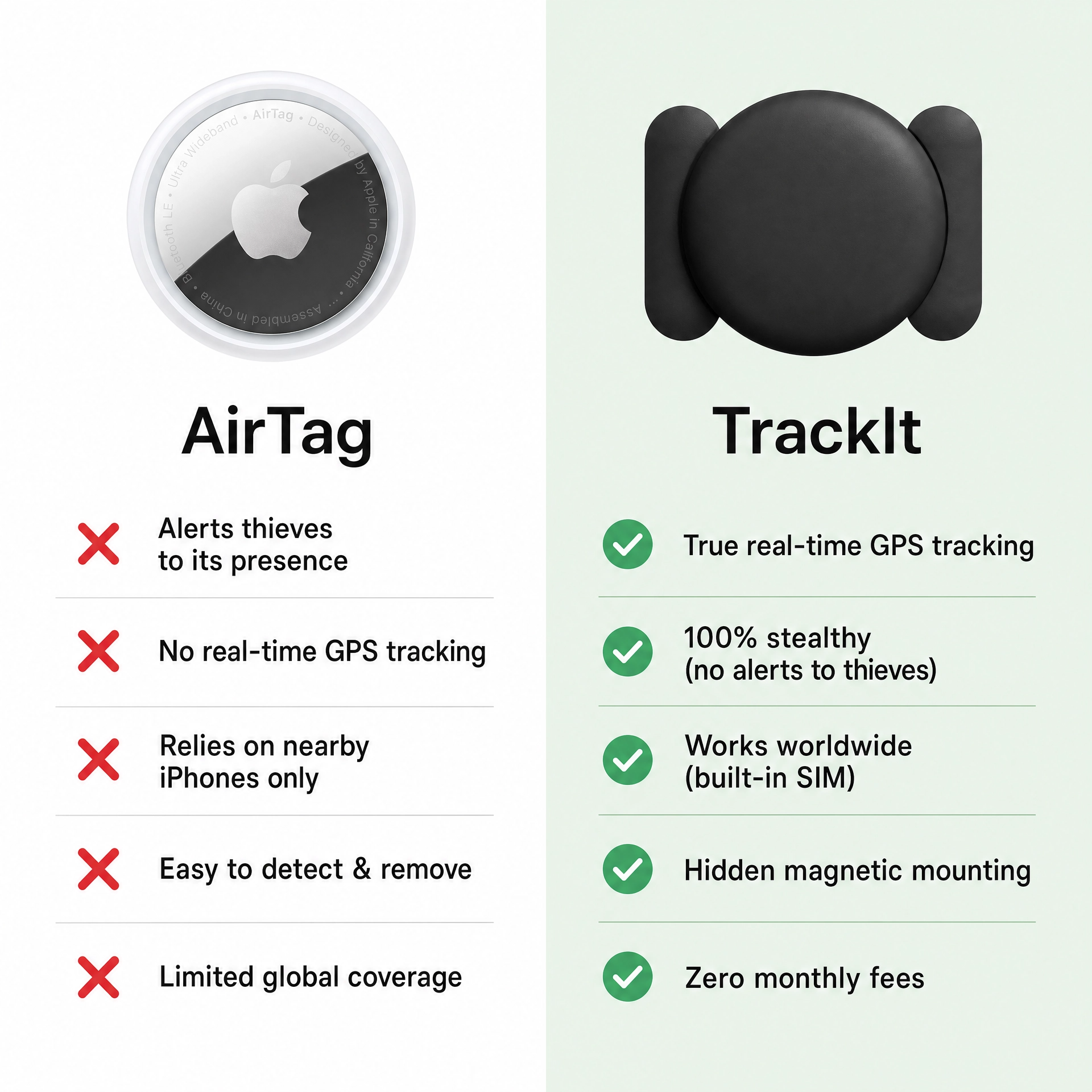 Track It Facebook ad