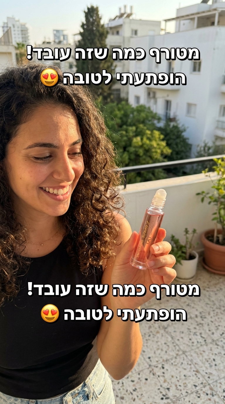 שוש גפני ממליצה לכם Facebook ad: תני לעצמך להרגיש מיוחדת כל יום