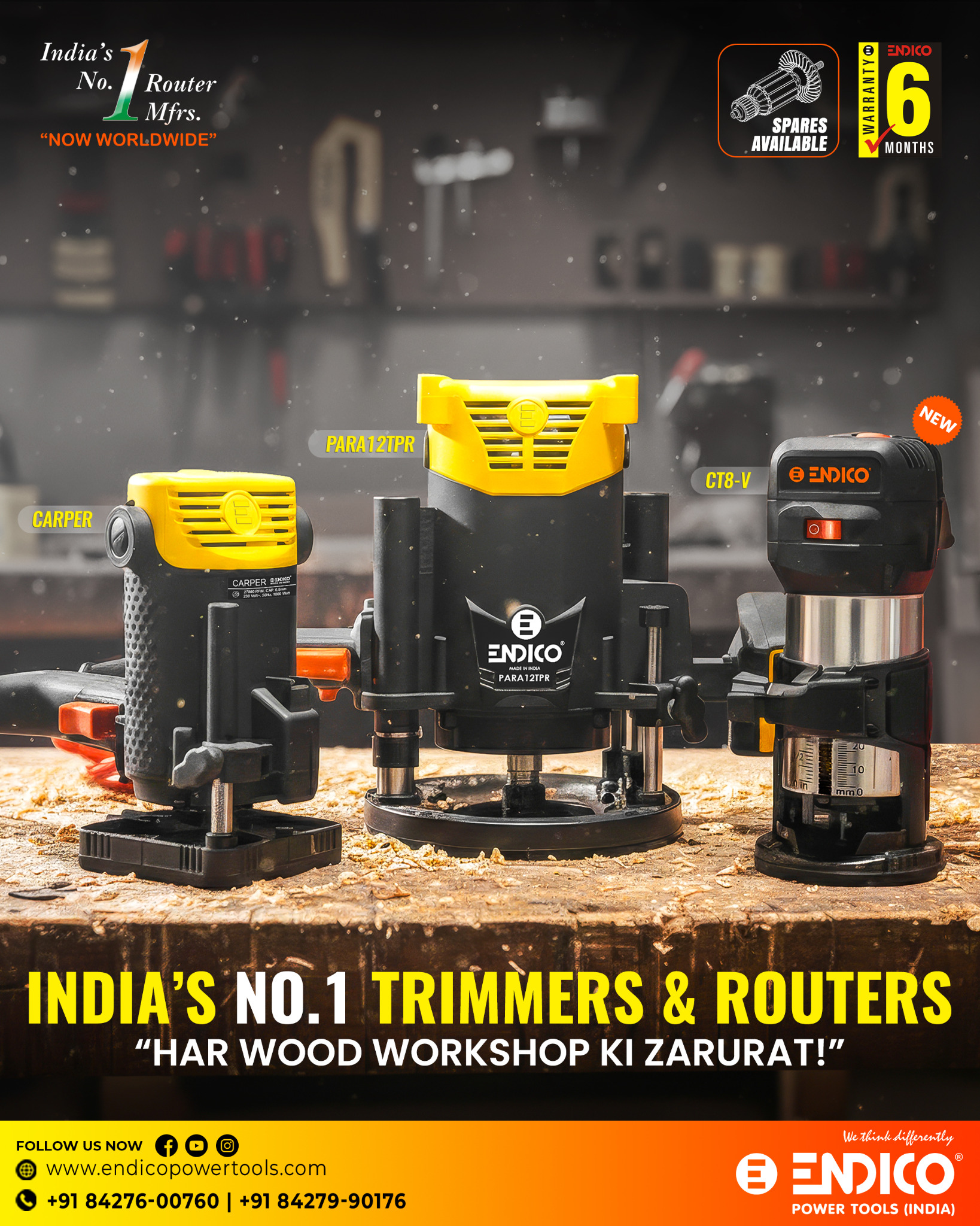 Endico Power Tools (India) Facebook ad