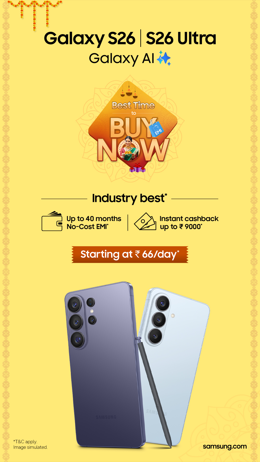 Samsung Facebook ad