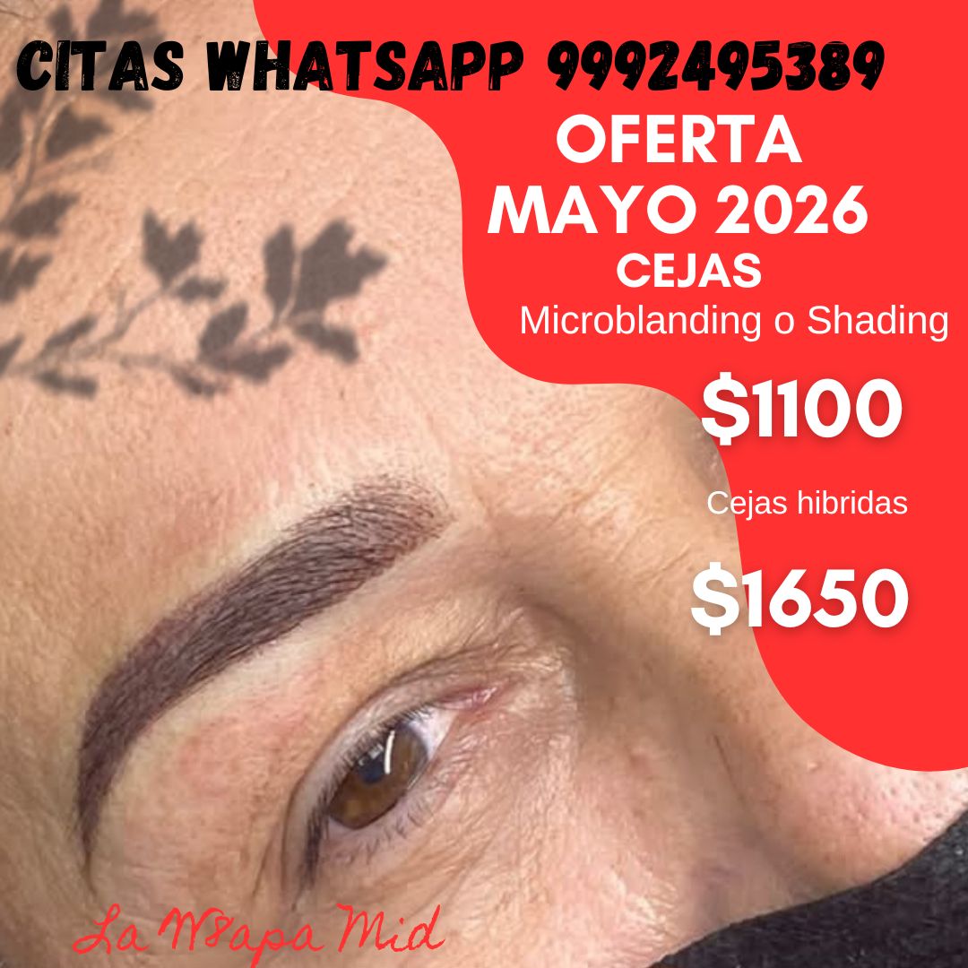 La Wapa Mid Cejas Facebook ad: Promocion Mayo 2026
