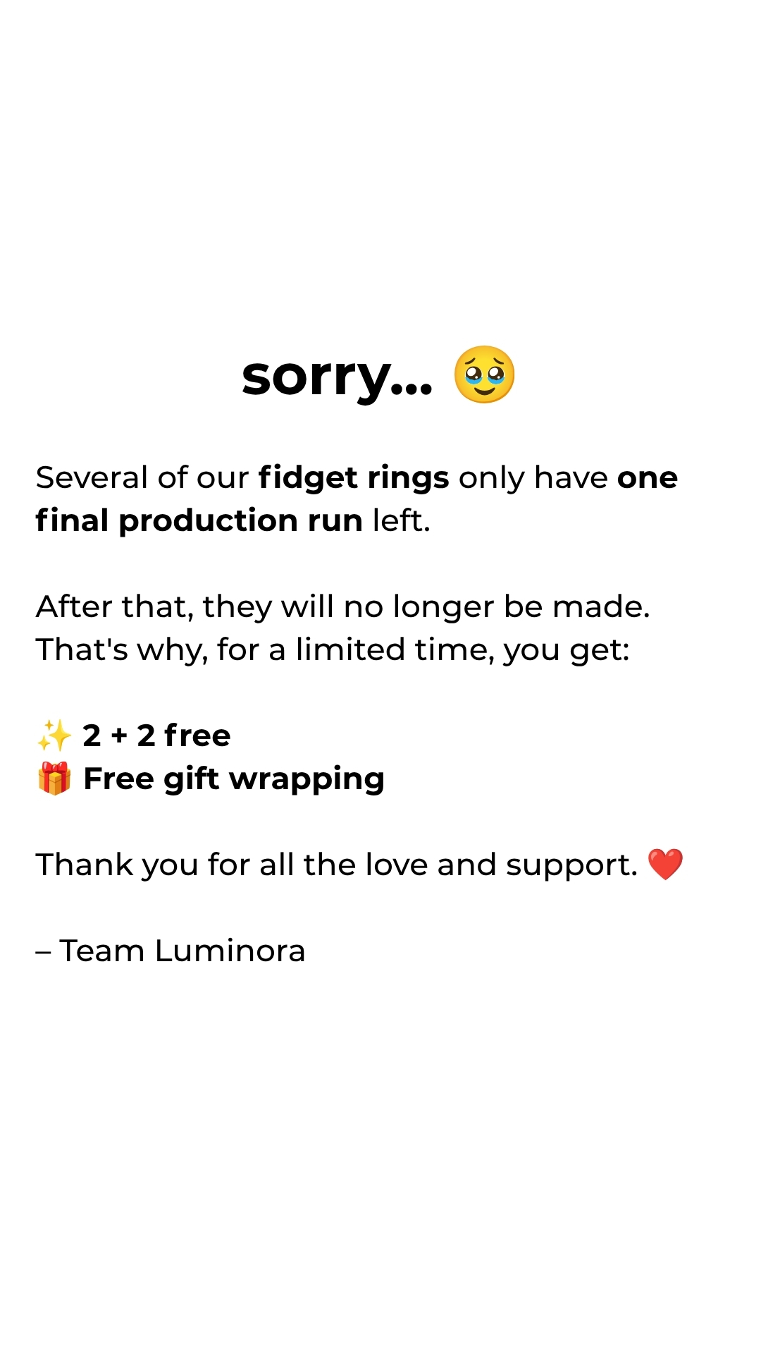 Luminora Facebook ad