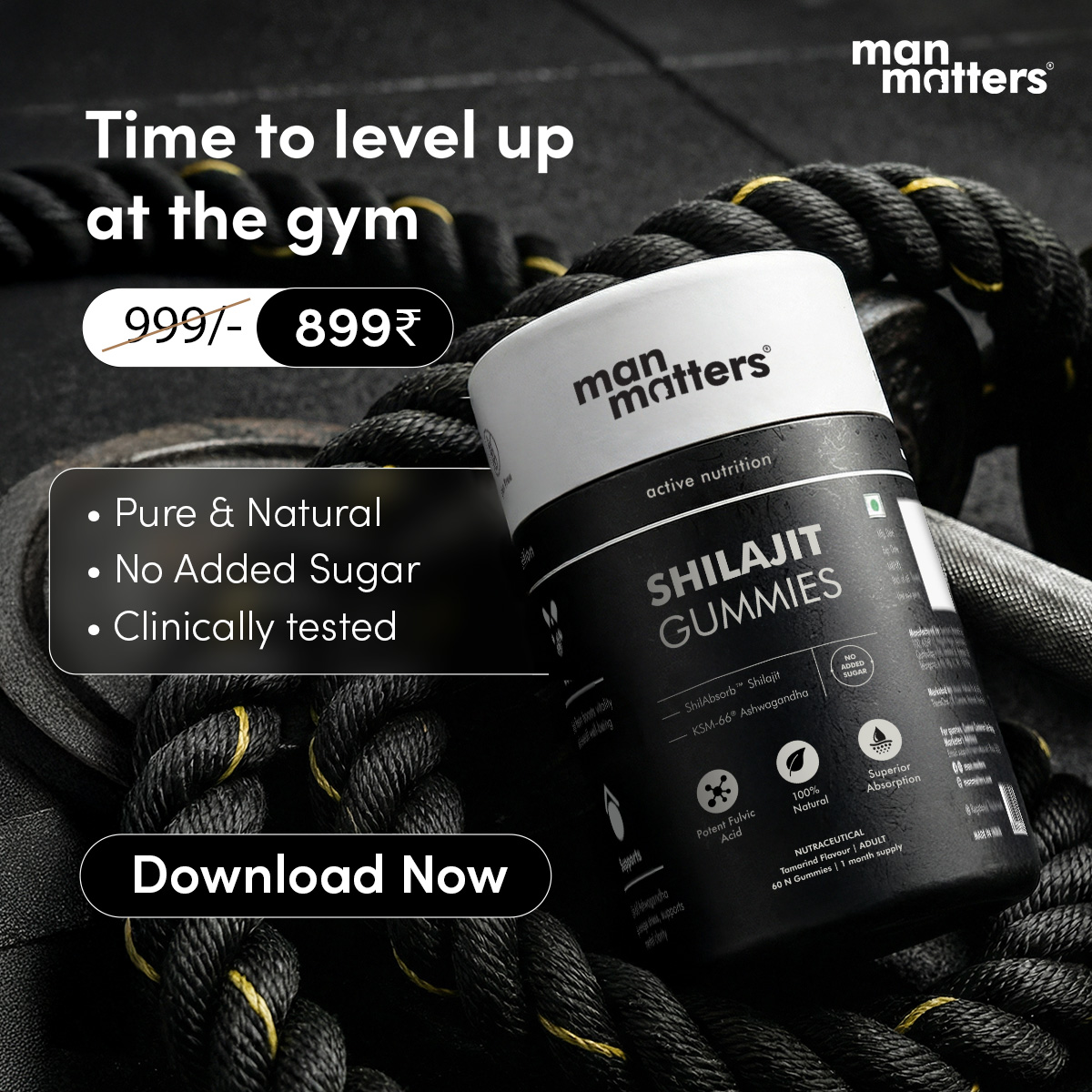 Performance Matters by Man Matters Facebook ad