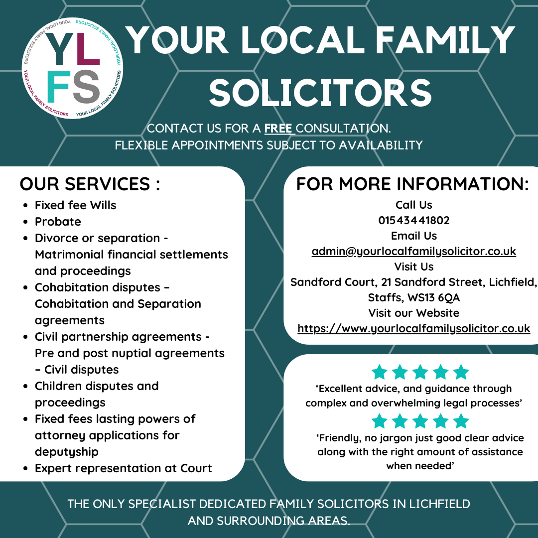 Your Local Family Solicitors Facebook ad: Family Solicitors