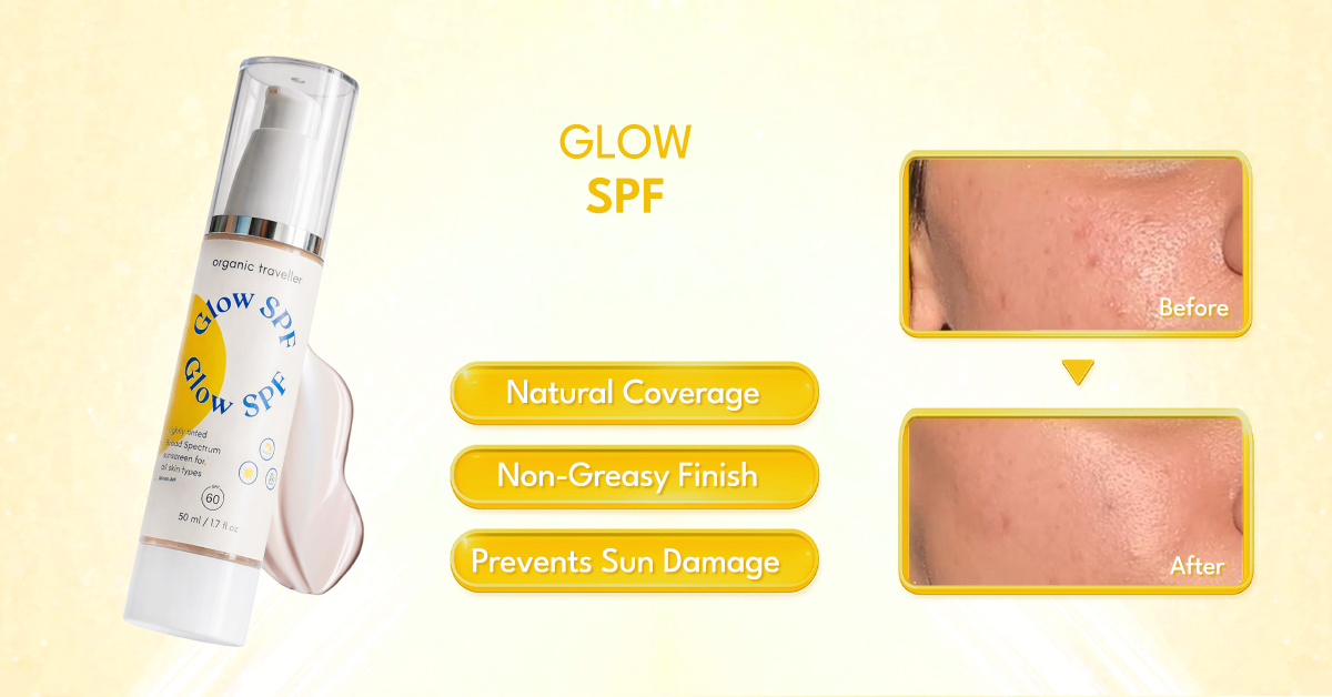 Organic Traveller - Skincare Facebook ad