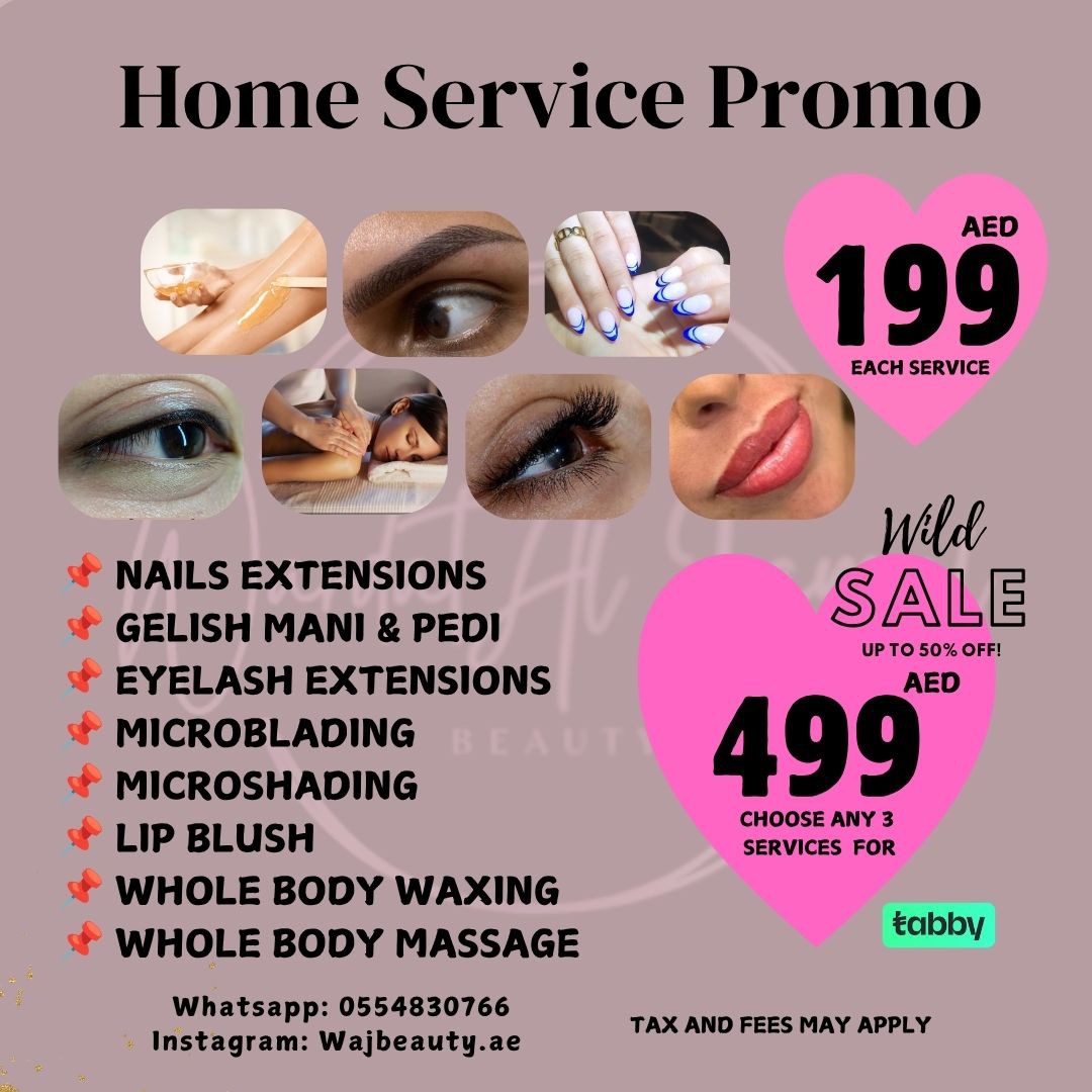 AE Beauty Salon LLC Facebook ad