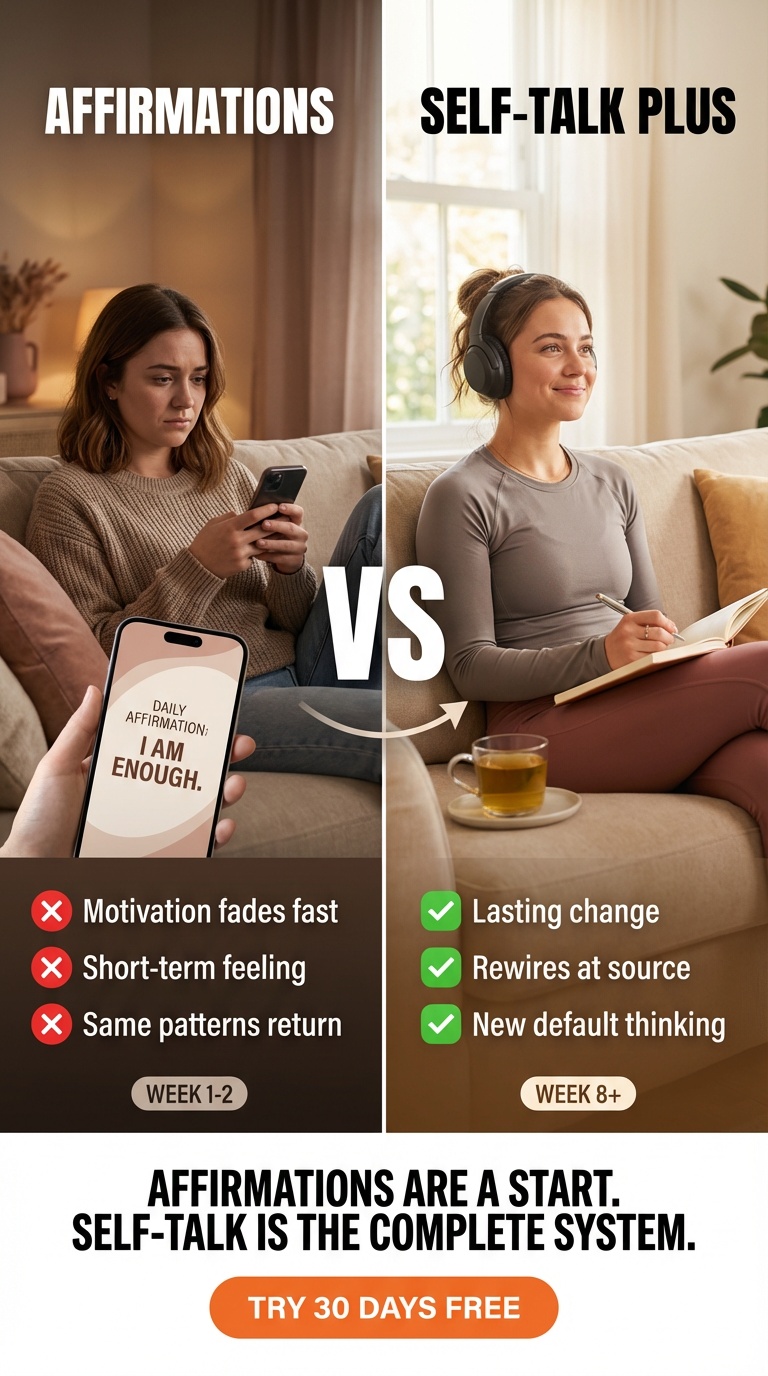 Self-Talk Plus+ Facebook ad from Dec 21, 2025
