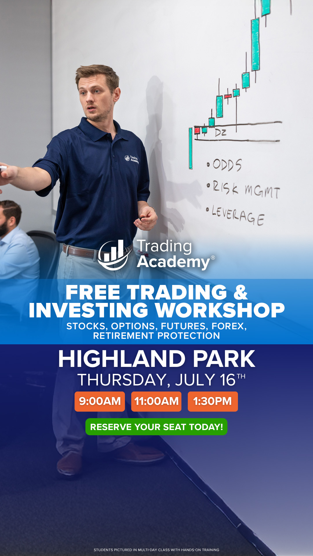 Trading Academy Facebook ad