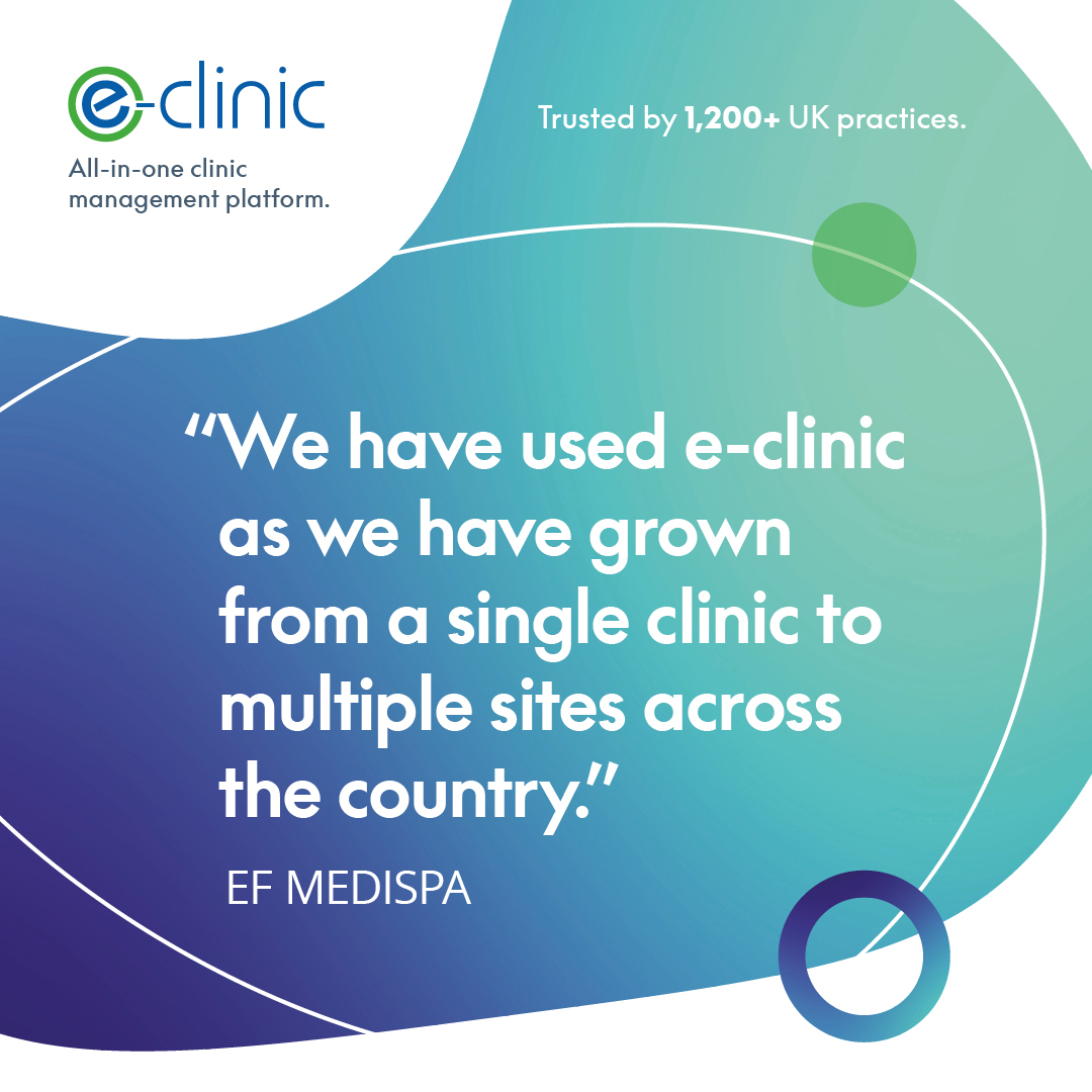 e-clinic Facebook ad: All-in-one clinic management platform