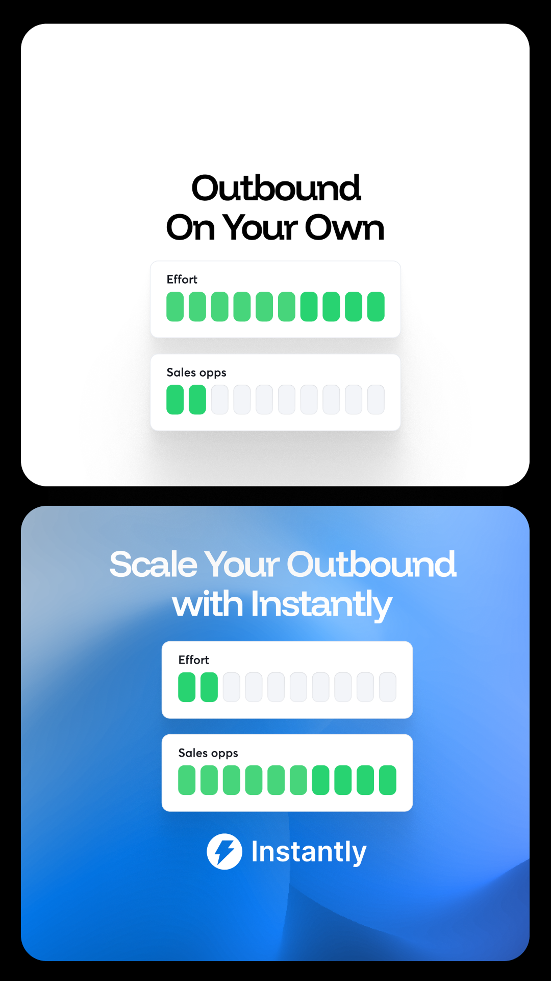 Instantly.ai Facebook ad