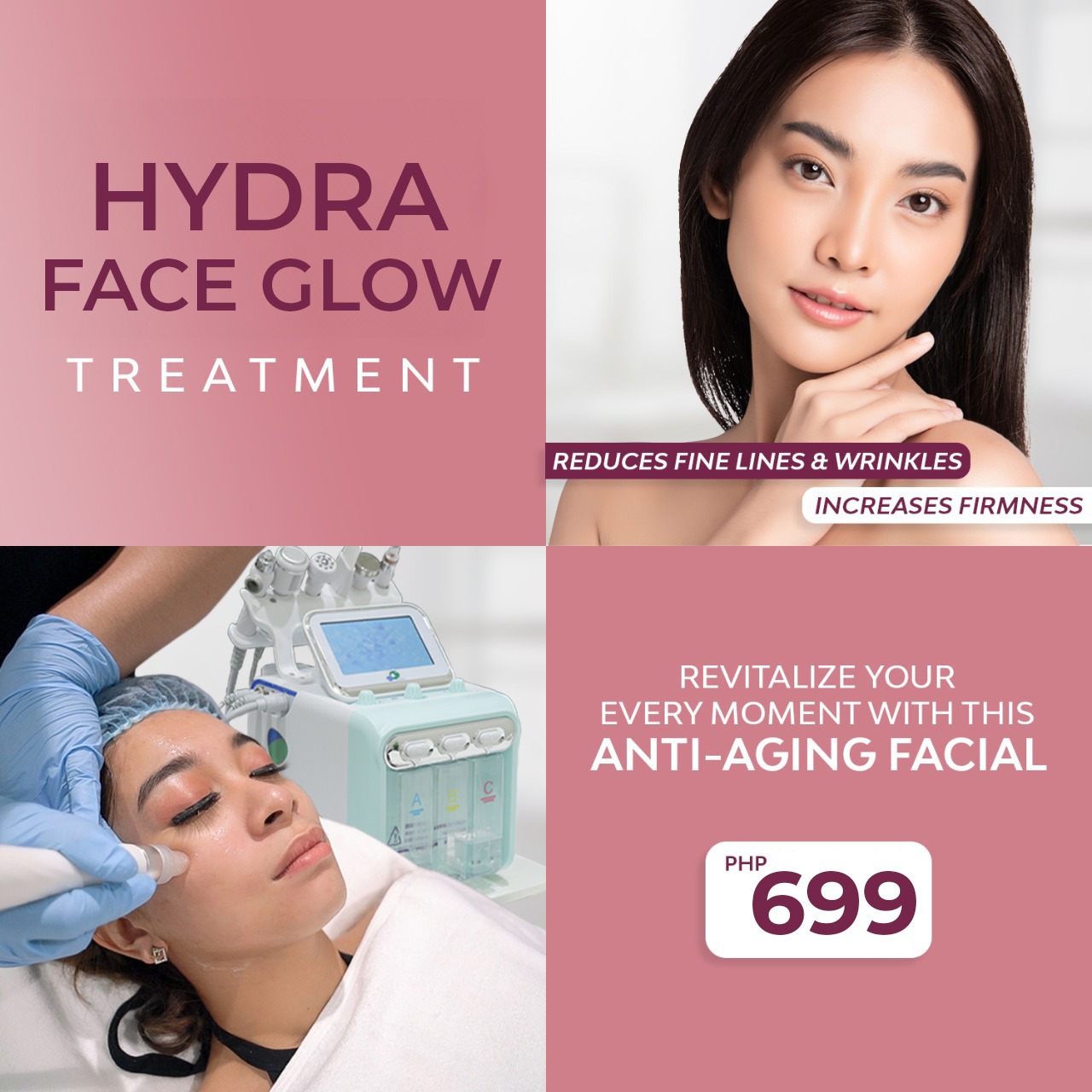 KLP BeautyDeals Facebook ad: Chat on Messenger