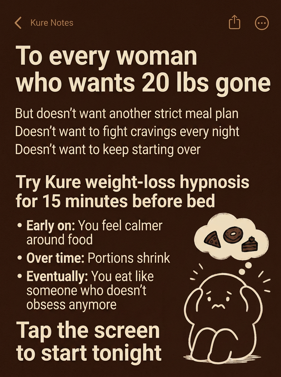 Kure for Hypnotherapy Facebook ad