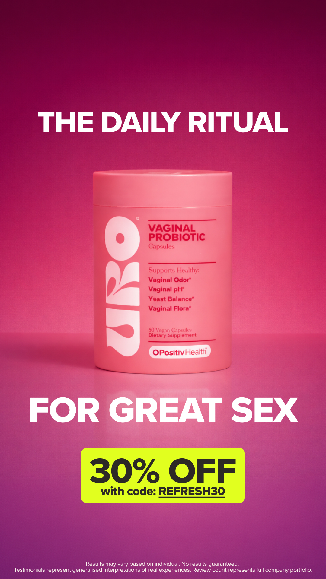 O Positiv Facebook ad