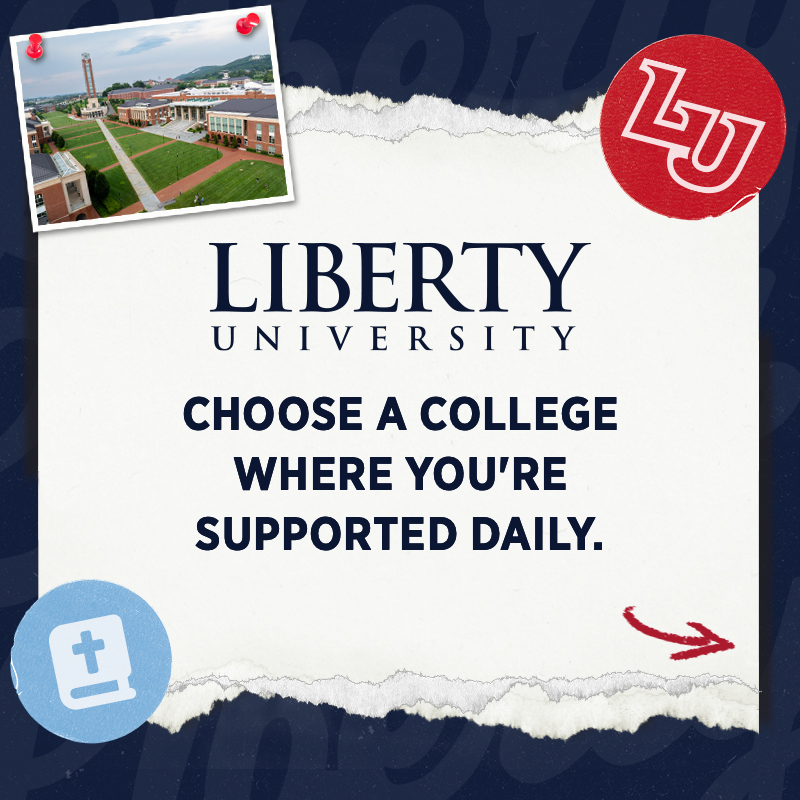 Liberty University Facebook ad