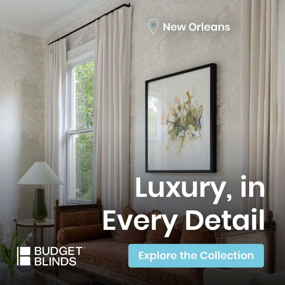 Budget Blinds of New Orleans Facebook ad