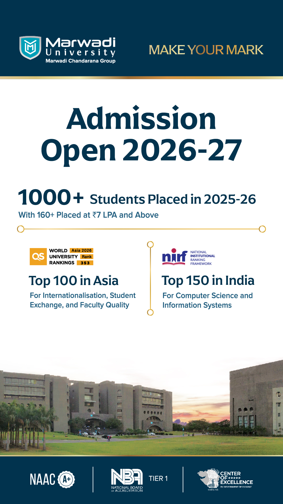 Marwadi University Facebook ad