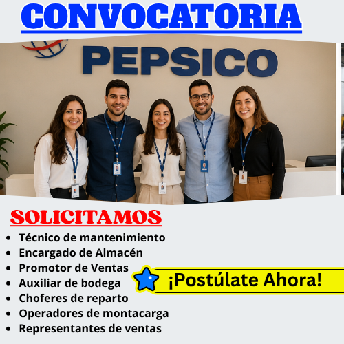 Nueva Convocatoria Facebook ad: PepsiCo Tiene Nuevas Oportunidades para Ti