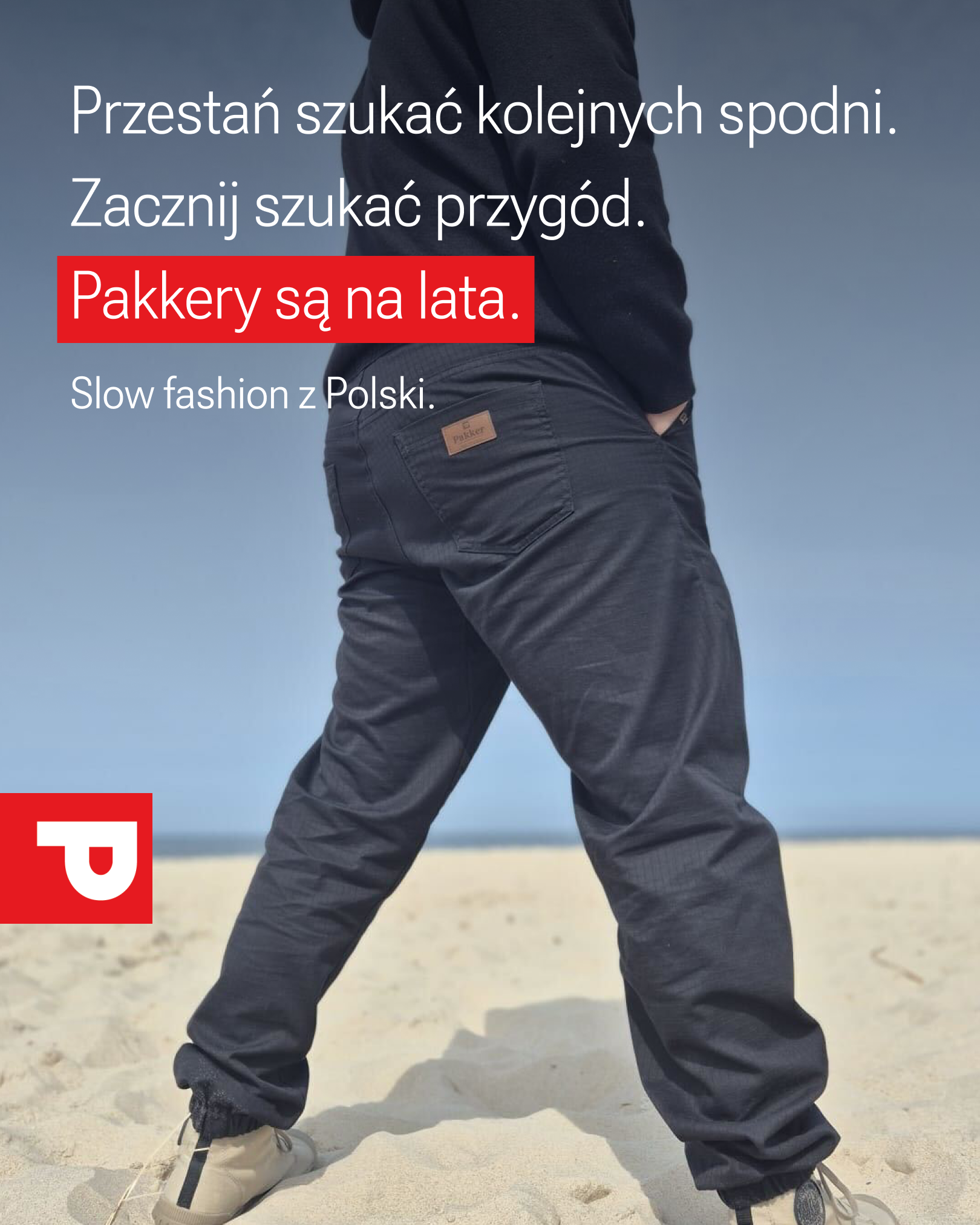 Pakker Trousers Facebook ad