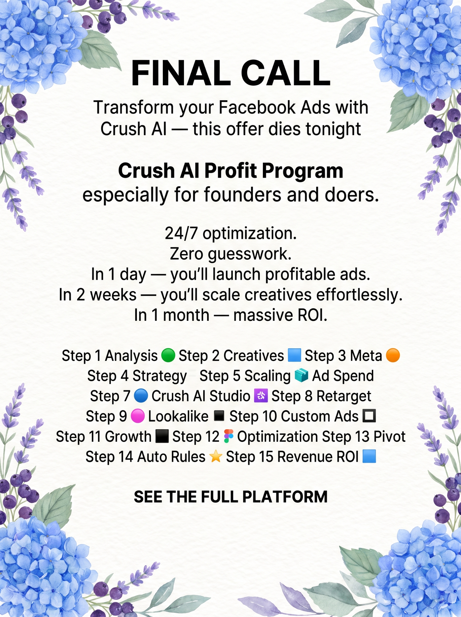 trycrush.ai Facebook ad