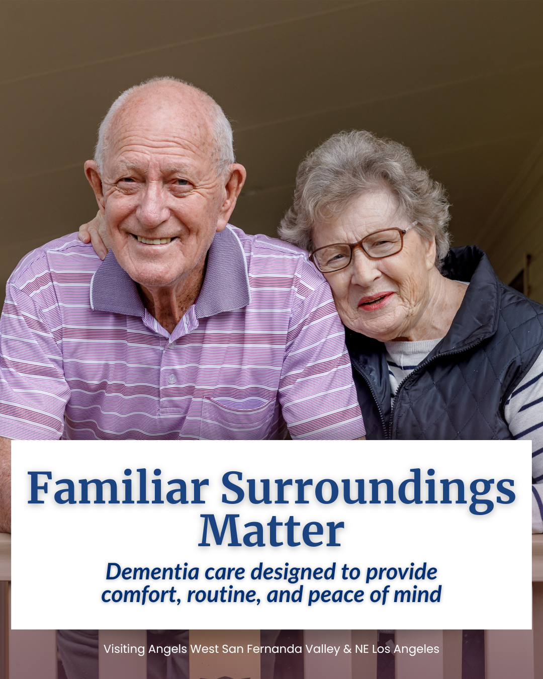 Visiting Angels West San Fernando Valley & NE Los Angeles Facebook ad: Get Expert Dementia Care at Home