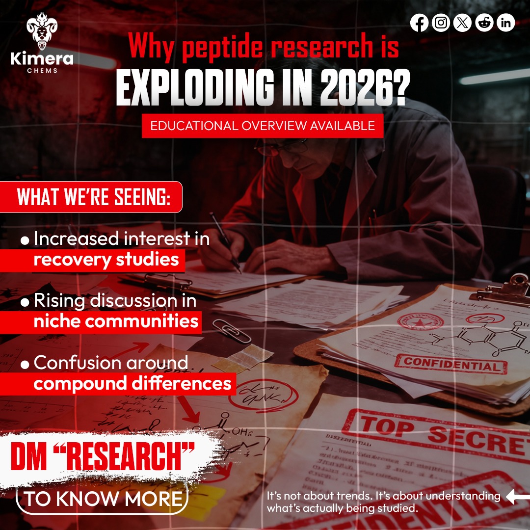 Kimera Chems Facebook ad: DM us to Learn More.