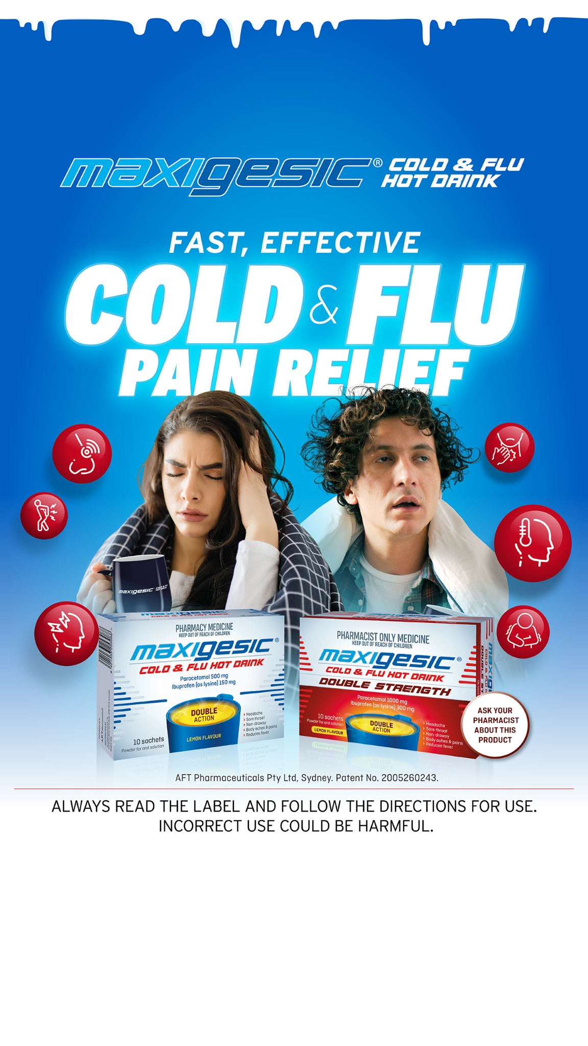 Maxigesic Australia Facebook ad