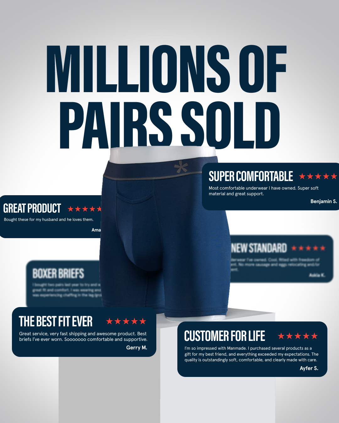 Manmade Facebook ad