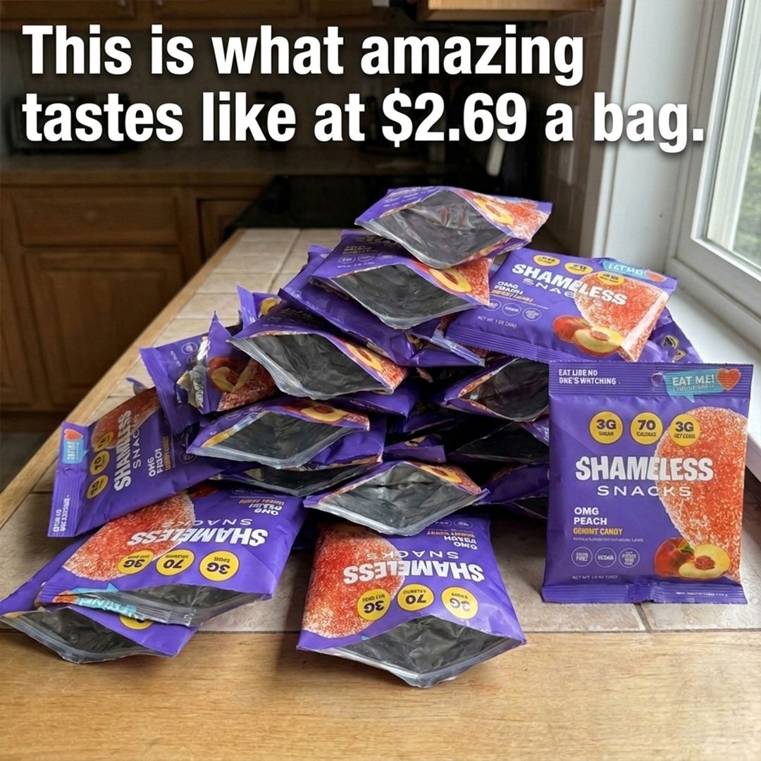 Shameless Snacks Facebook ad