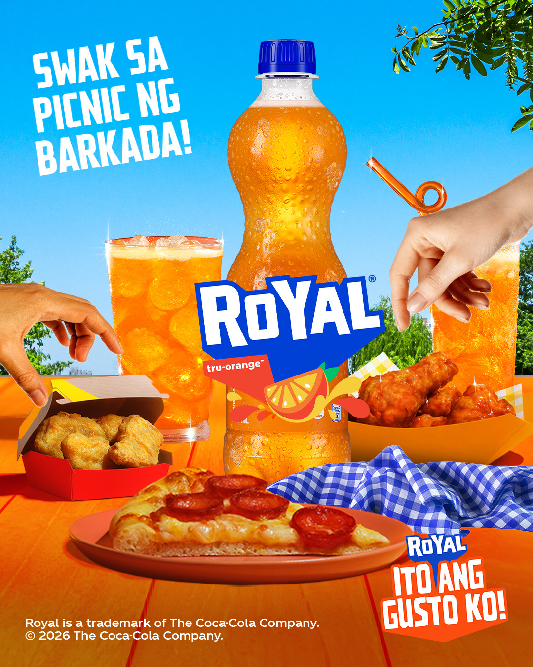 Royal Facebook ad: Swak sa snack, ROYAL!