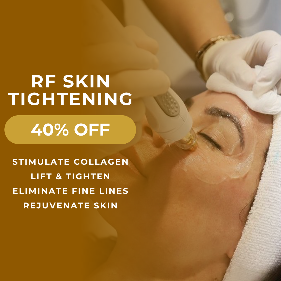 LaserSkin MedSpa Facebook ad: Take Years Off With RF Skin Tightening