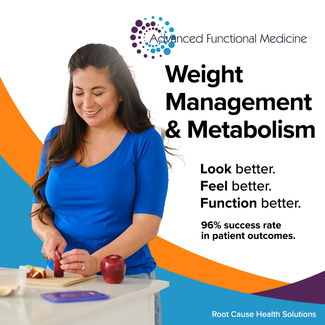 Advanced Functional Medicine San Diego Facebook ad: Experiencing brain fog, weight gain, mood swings, or…