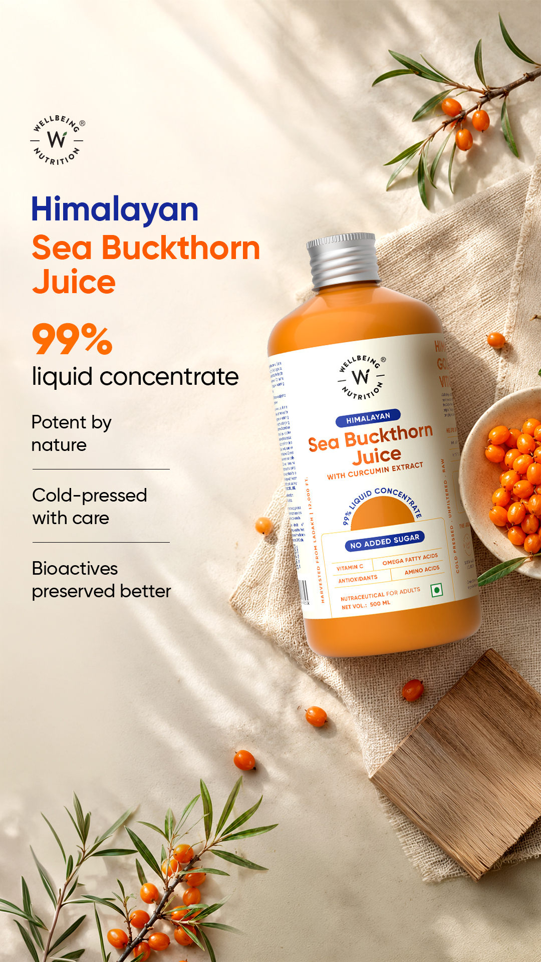 Wellbeing Nutrition Facebook ad