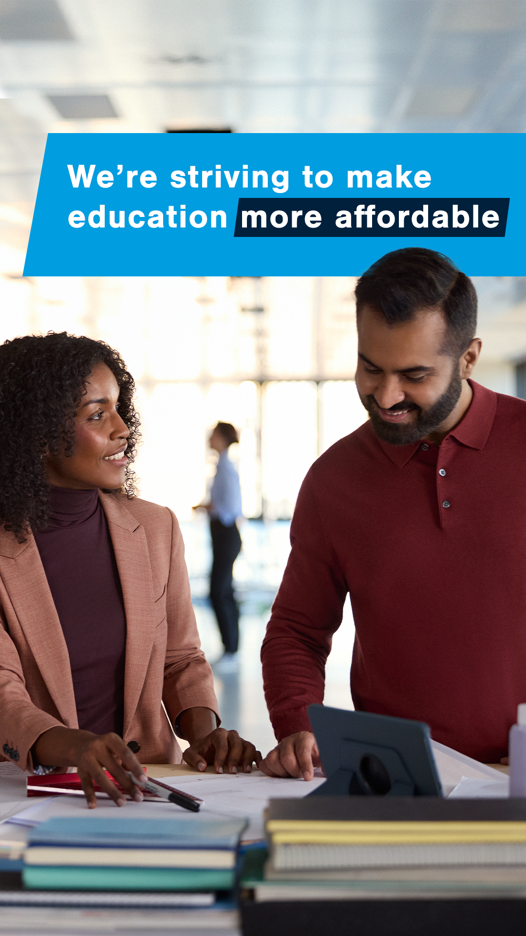 Strayer University Facebook ad