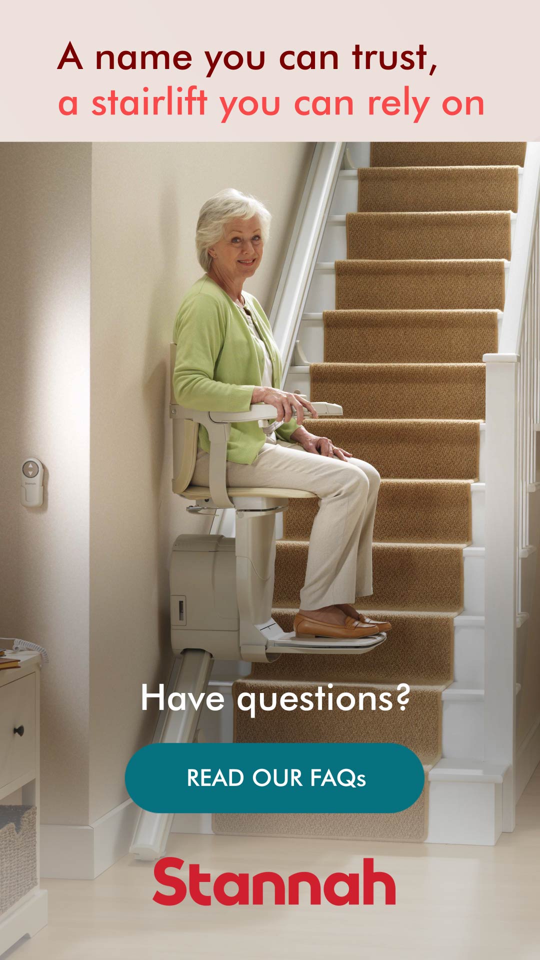 Stannah Stairlifts Facebook ad