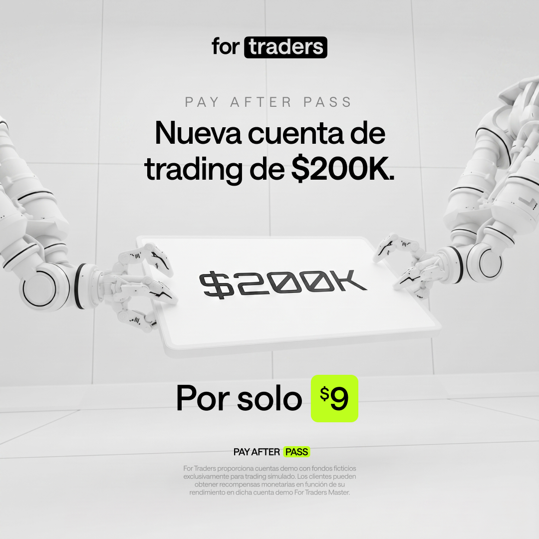 For Traders Español Facebook ad: Challenges Hasta $200K