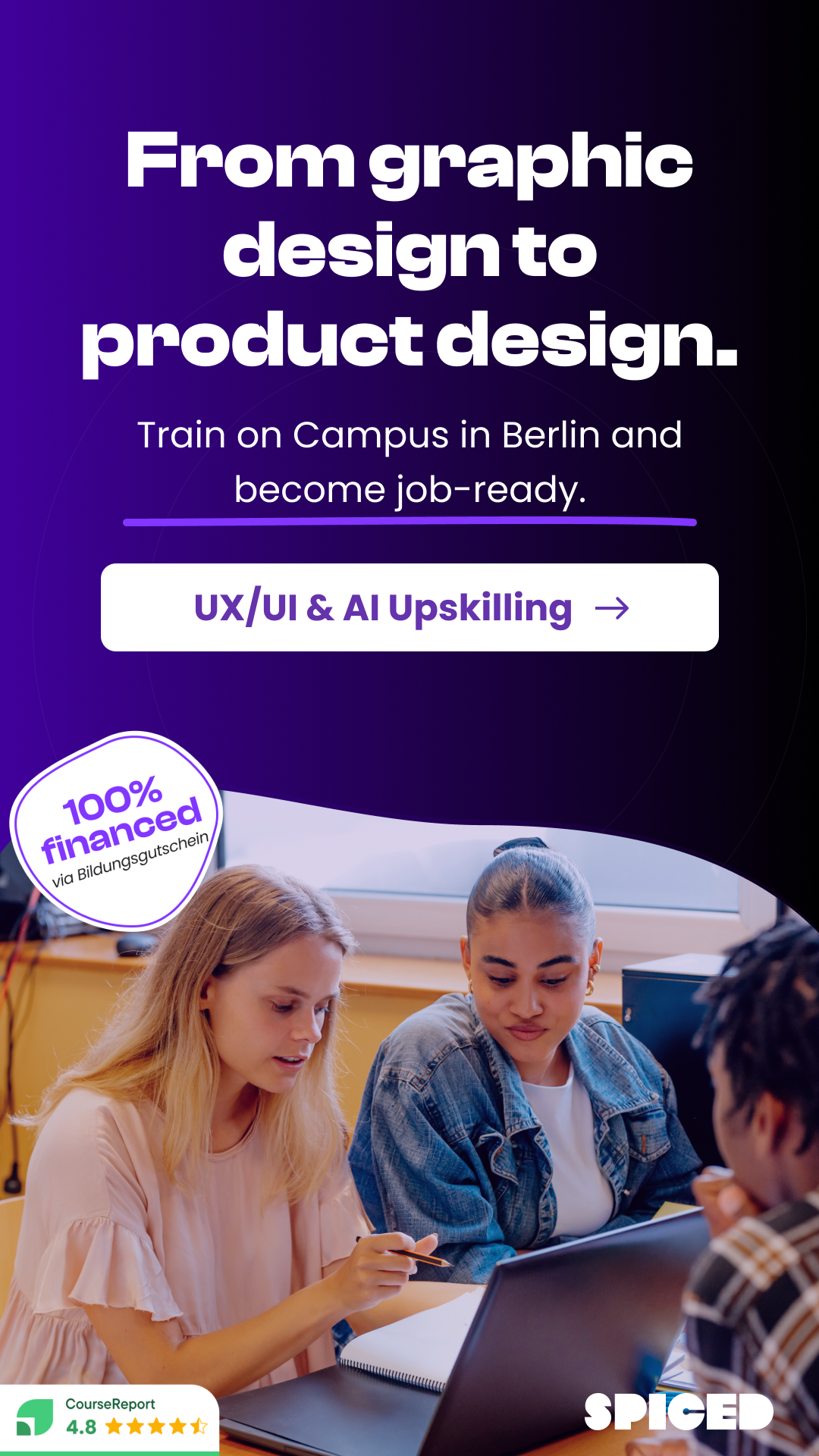 Spiced Academy Facebook ad from Jun 5, 2026