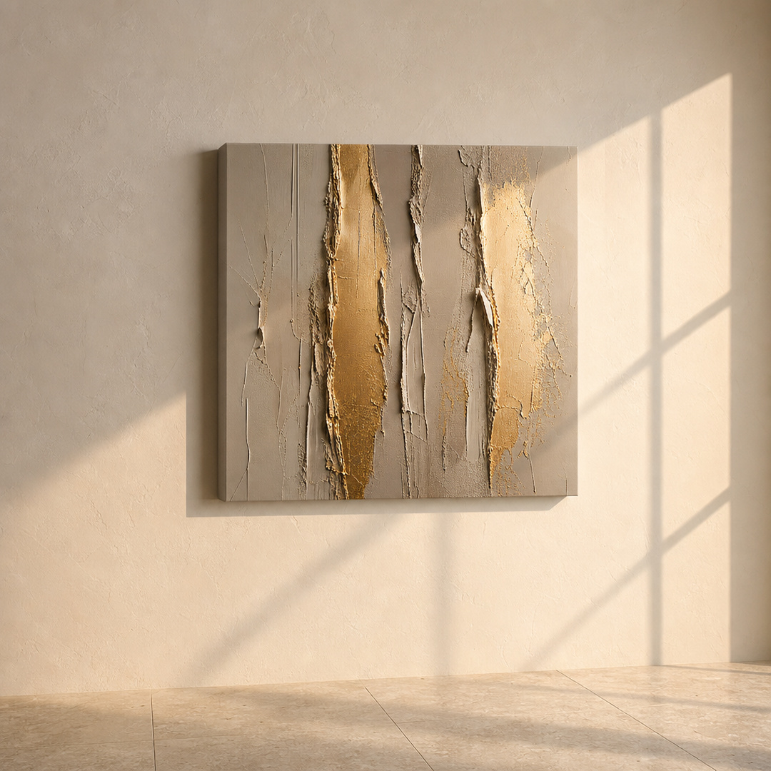 Tailored Canvases - Personalized Art Facebook ad: Golden Texture | Made in the USA | Ships Fast