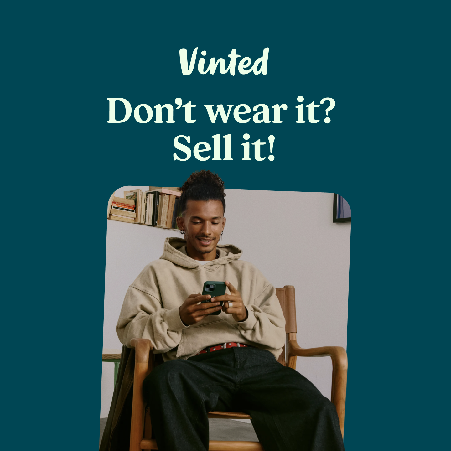 Vinted Facebook ad
