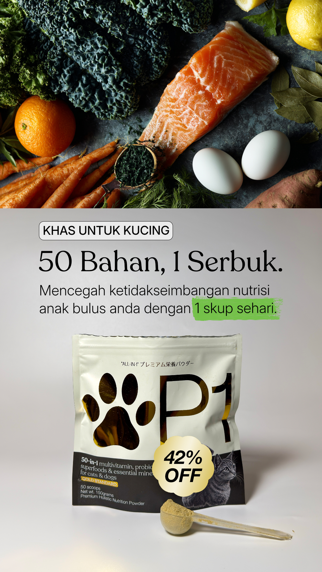 P1 - for Cats & Dogs Facebook ad