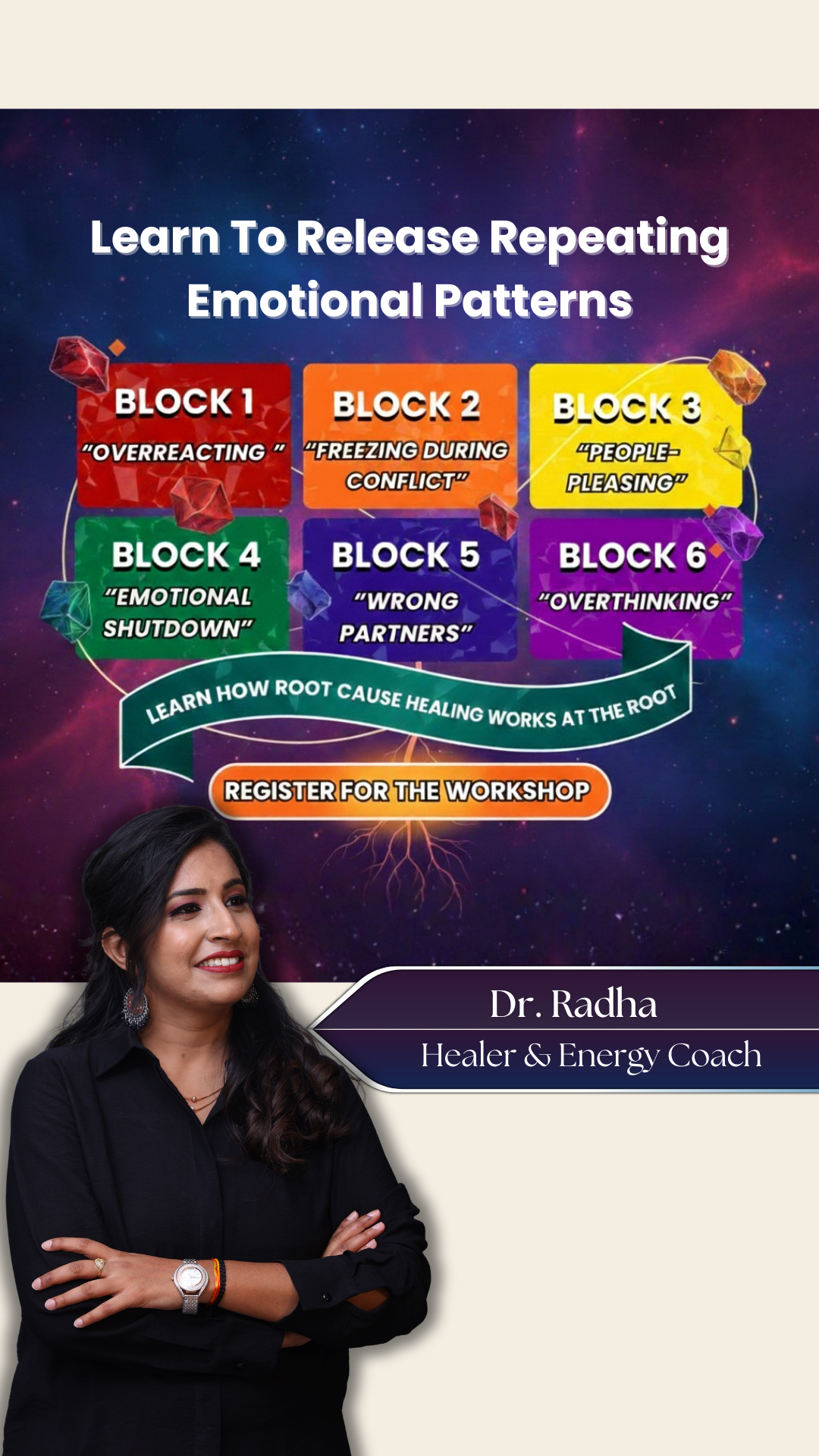 Dr Radha - Sleep And Wellness Coach Facebook ad from Feb 16, 2026