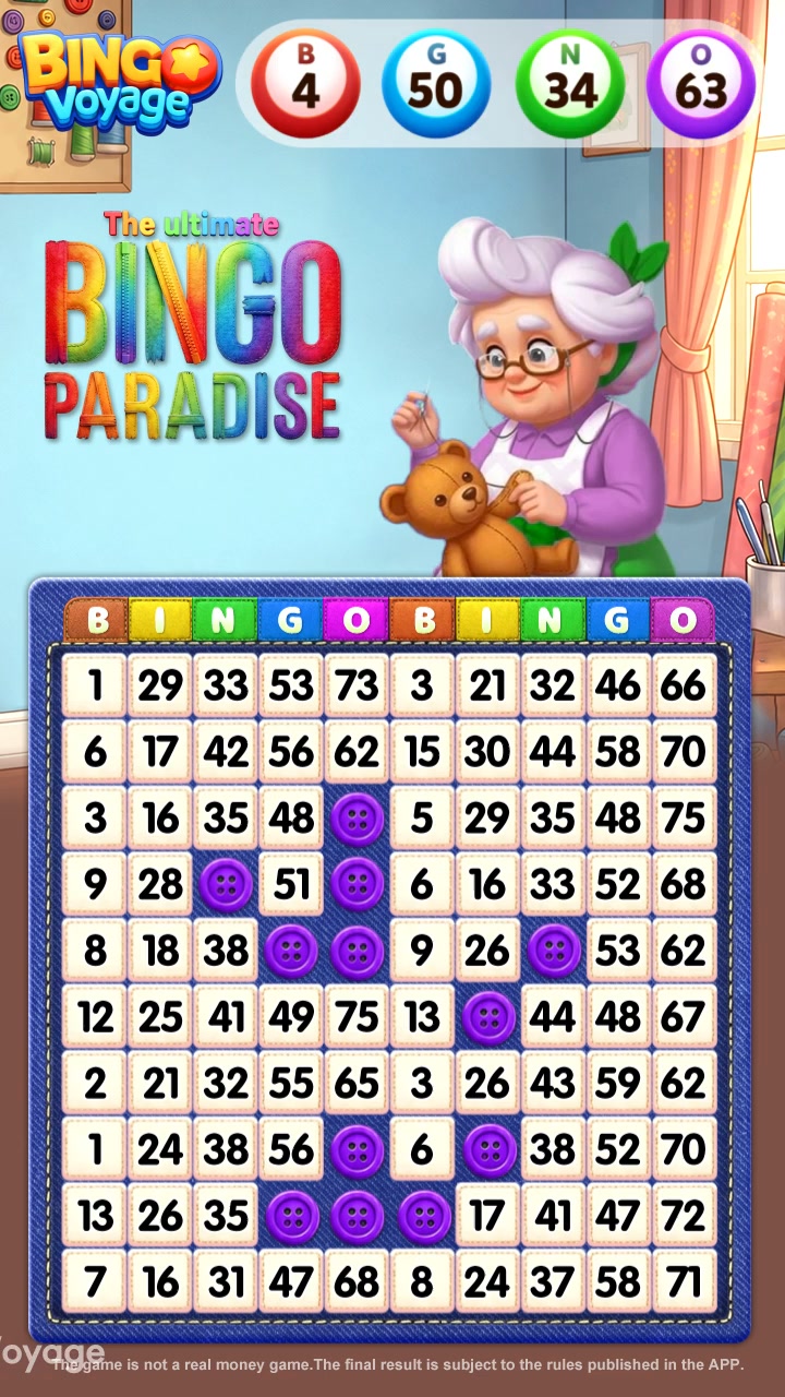 Bingo Voyage Plus Facebook ad: Play Now