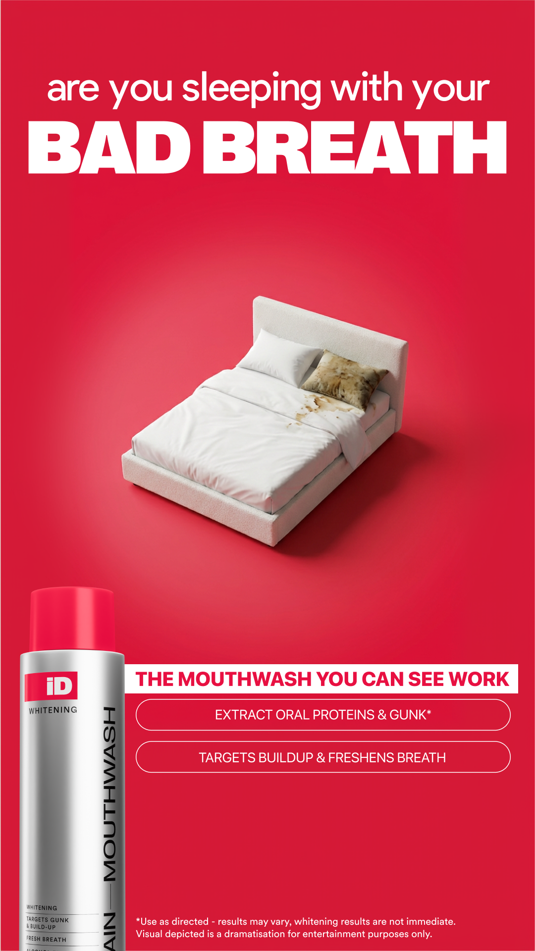 Hismile Facebook ad