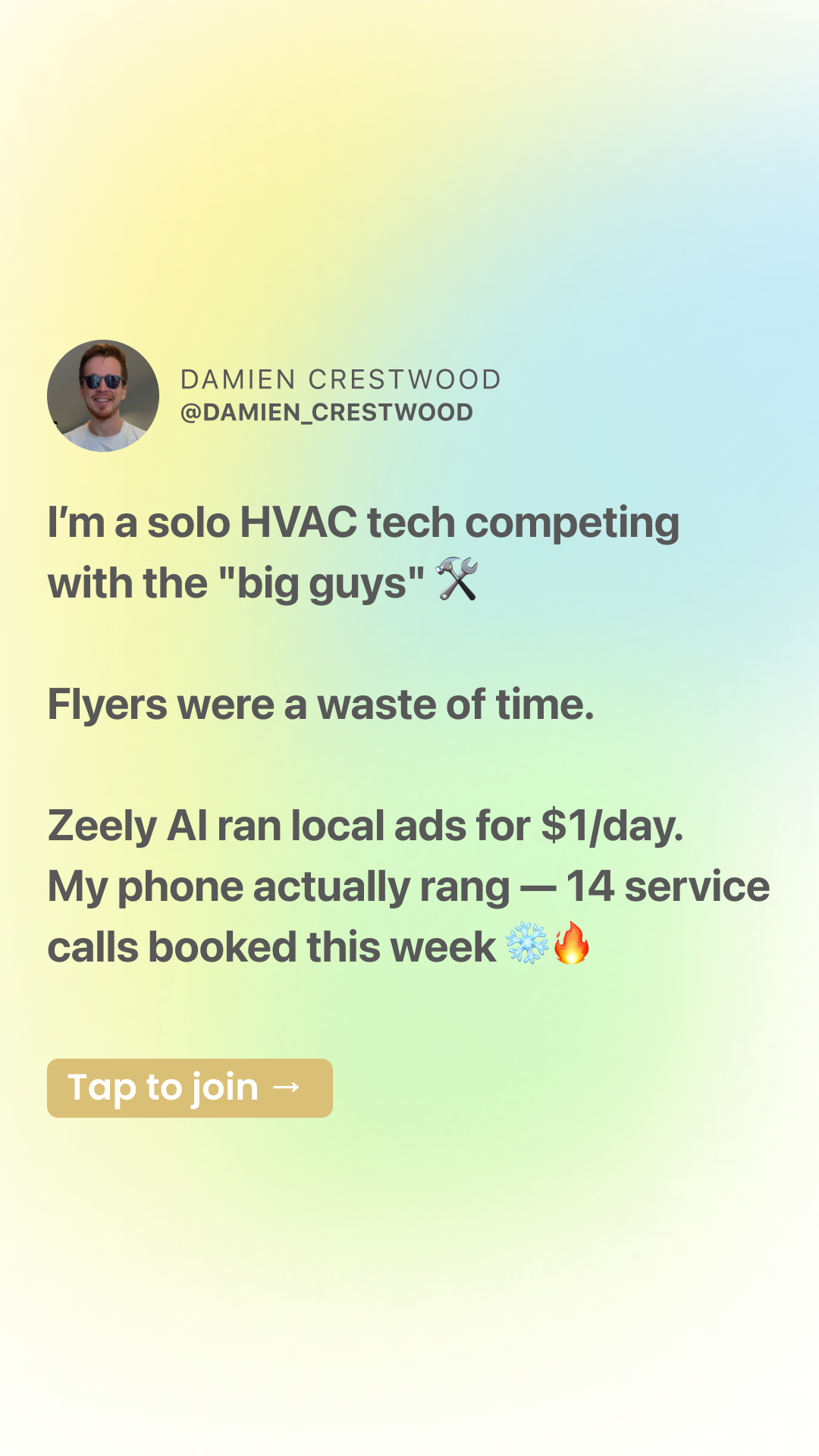 Zeely Facebook ad
