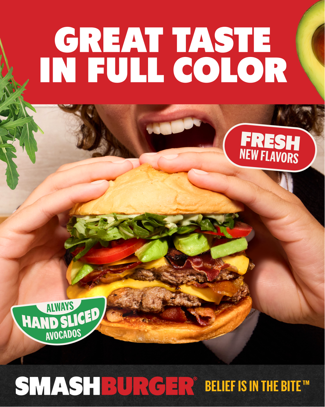 Smashburger Facebook ad from May 8, 2026