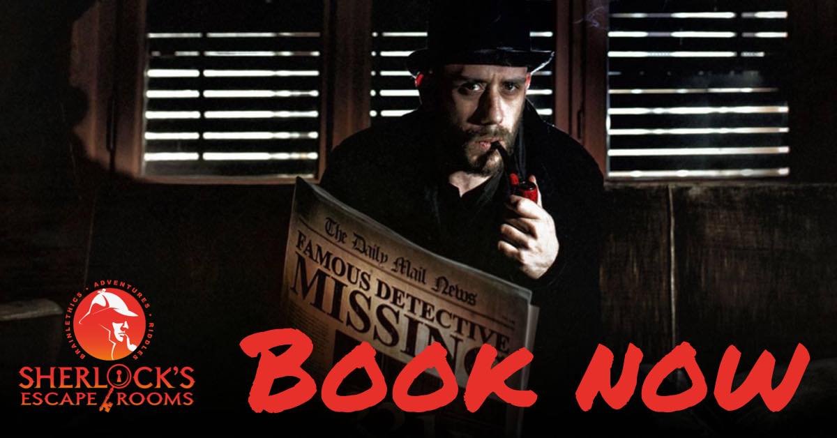 Sherlocks Escape Rooms Heilbronn Facebook ad
