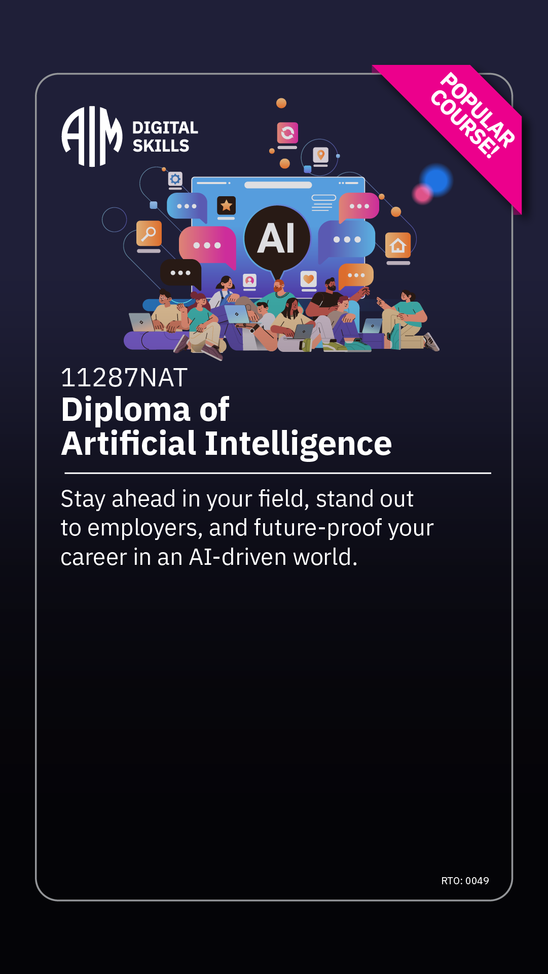 Australian Institute of Management Facebook ad from Mar 10, 2026