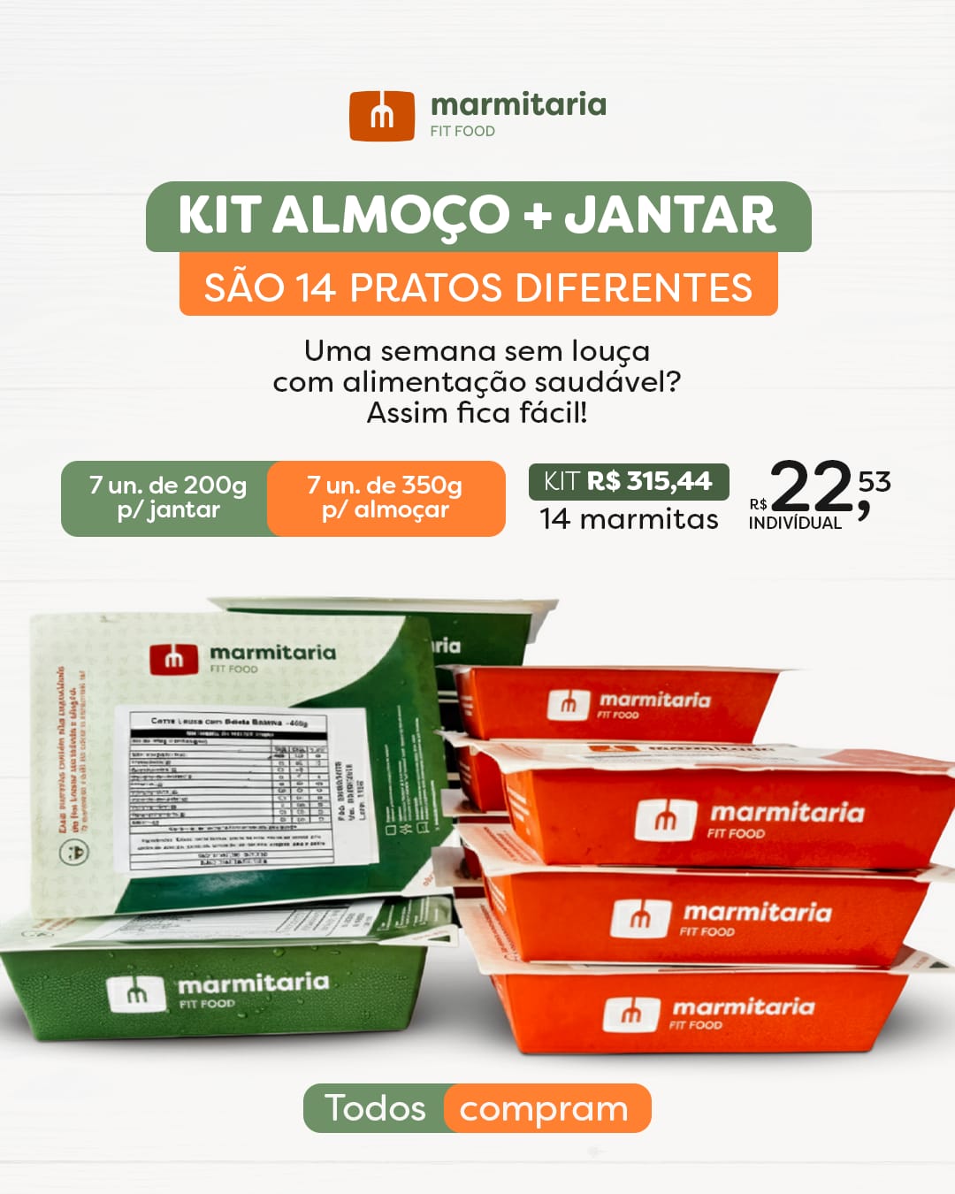 Marmitaria Fit Food Facebook ad