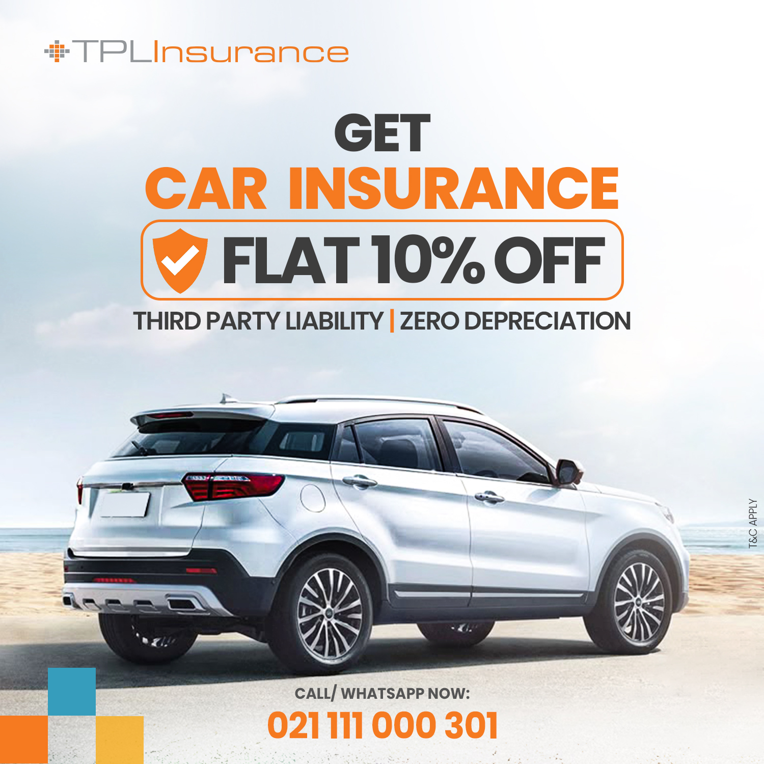 TPL Insurance Facebook ad