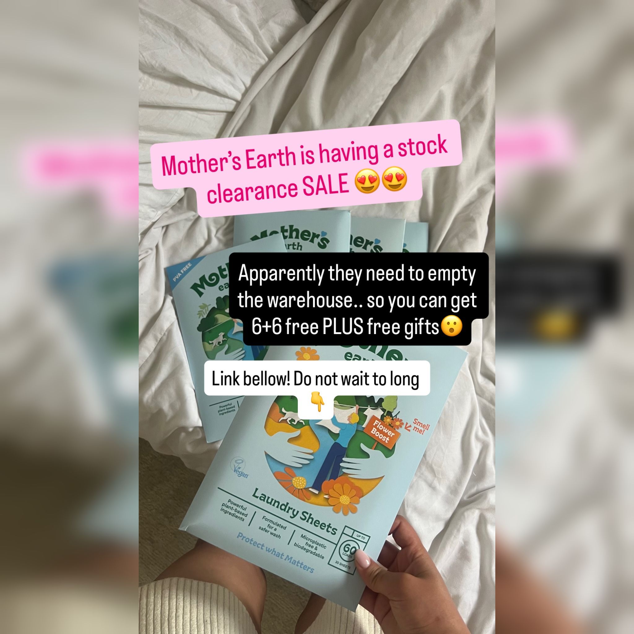 Mothers Earth Facebook ad